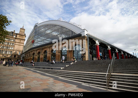 Lime Street Station Liverpool Merseyside England Großbritannien Stockfoto