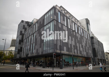 Liverpool John Moores University remonds Gebäude im Wissen quartal Liverpool Merseyside England Großbritannien Stockfoto