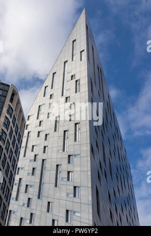 Die M durch Montcalm Shoreditch Tech City dieses moderne, 18-stöckige Hotel im Zentrum von London, England, Großbritannien Stockfoto