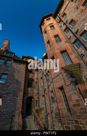 Dean Village, Edinburgh, Schottland, Vereinigtes Königreich Stockfoto