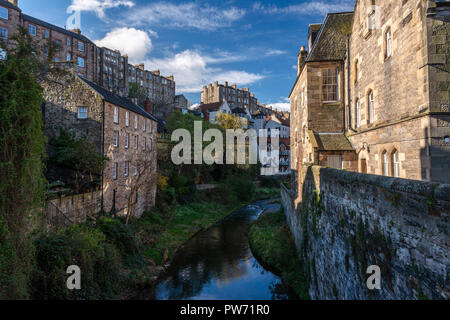 Glocken Brae, Lothian, Dean Village, Edinburgh, Schottland, Vereinigtes Königreich Stockfoto