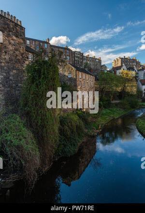 Glocken Brae, Lothian, Dean Village, Edinburgh, Schottland, Vereinigtes Königreich Stockfoto