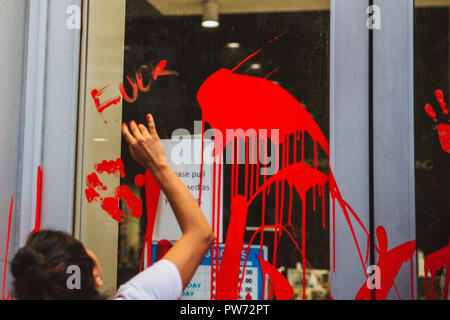 Schwarze Leben Egal, Protest, Oakland, Kalifornien, USA, 2016 Stockfoto