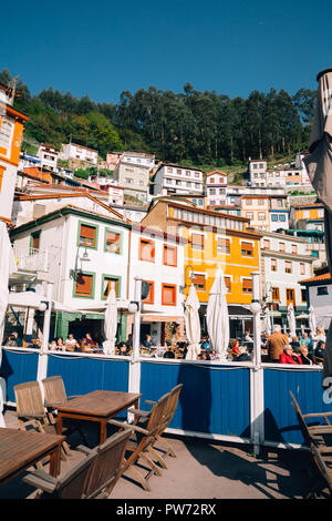 Cudillero, Asturien, Spanien, 2018 Stockfoto