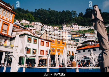 Cudillero, Asturien, Spanien, 2018 Stockfoto