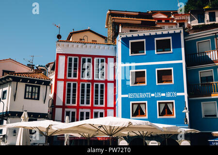 Cudillero, Asturien, Spanien, 2018 Stockfoto