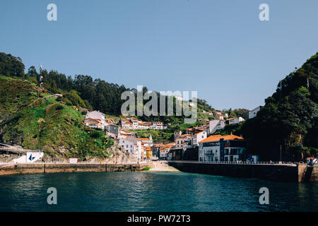 Cudillero, Asturien, Spanien, 2018 Stockfoto