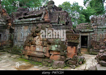 Die Tempel von Angkor Wat in Canbodia Stockfoto