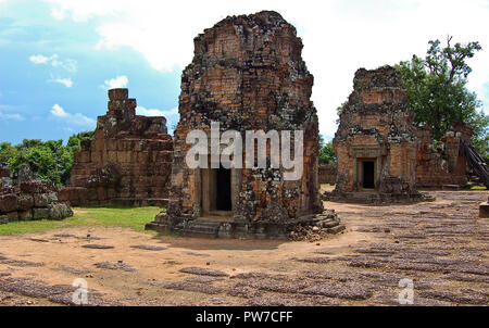 Die Tempel von Angkor Wat in Canbodia Stockfoto