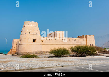Bukha fort in Musandam Oman, Naher Osten Architektur Stockfoto