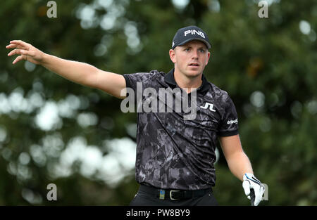 England's Matt Wallace am Tag drei der britischen Meister an der Walton Heath Golf Club, Surrey. Stockfoto