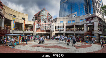 In den Anhang der Quincy Market, Boston Stockfoto