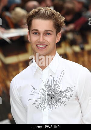 König der Diebe Weltpremiere auf der Vue West End, den Leicester Square, London Mit: AJ Pritchard, Wo: London, Vereinigtes Königreich, wenn: 12 Sep 2018 Credit: WENN.com Stockfoto