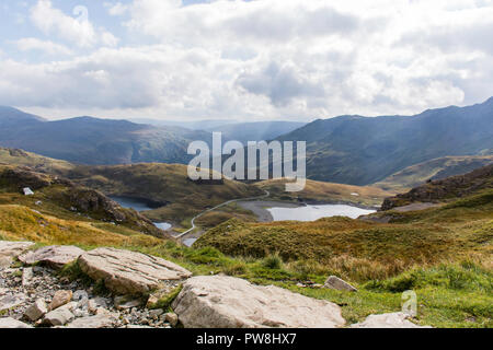 Pyg track Snowdon Stockfoto