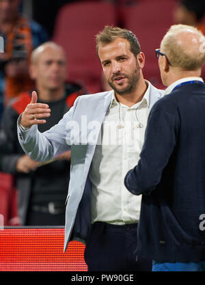 Amsterdam, Niederlande. Oktober 13, 2018 Netherlands-Germany, Fußball, Amsterdam, 13. Oktober 2018 RAFAEL VAN DER VAART, halbe Größe, Porträt, NIEDERLANDE - DEUTSCHLAND Fußball-Nationen Liga, Saison 2018/2019, Amsterdam, Niederlande, 13. Oktober 2018. © Peter Schatz/Alamy Live News Credit: Peter Schatz/Alamy leben Nachrichten Stockfoto