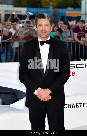 Patrick Dempsey die Teilnahme an der Oper Leipzig Kugel (Leipziger Opernball) "Ahoi Cesko" am 13. Oktober 2018 in Leipzig, Deutschland. Stockfoto