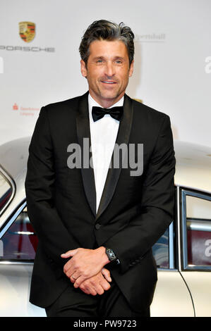 Patrick Dempsey die Teilnahme an der Oper Leipzig Kugel (Leipziger Opernball) "Ahoi Cesko" am 13. Oktober 2018 in Leipzig, Deutschland. Stockfoto