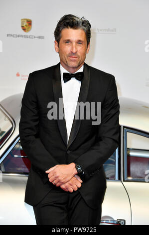 Patrick Dempsey die Teilnahme an der Oper Leipzig Kugel (Leipziger Opernball) "Ahoi Cesko" am 13. Oktober 2018 in Leipzig, Deutschland. Stockfoto