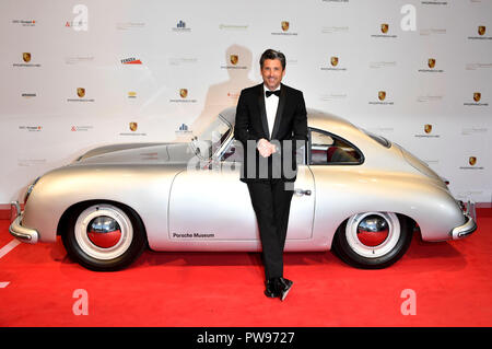 Patrick Dempsey die Teilnahme an der Oper Leipzig Kugel (Leipziger Opernball) "Ahoi Cesko" am 13. Oktober 2018 in Leipzig, Deutschland. Stockfoto