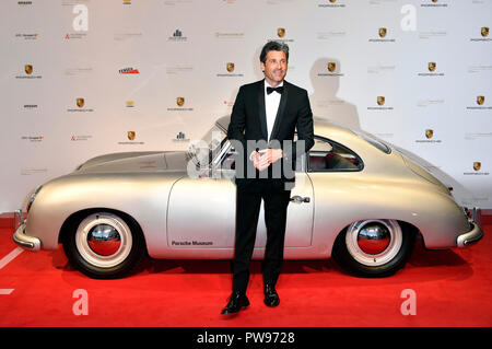 Patrick Dempsey die Teilnahme an der Oper Leipzig Kugel (Leipziger Opernball) "Ahoi Cesko" am 13. Oktober 2018 in Leipzig, Deutschland. Stockfoto