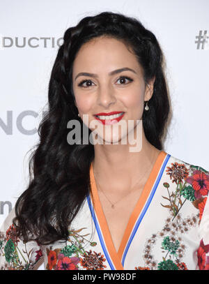 Oktober 13, 2018 - Burbank, CA, USA - 13. Oktober 2018 - Burbank, Kalifornien - Tala Ashe. F*ck's Cancer 1. jährliche Barbara Berlanti Helden Gala gehalten an Warner Bros Studios. Photo Credit: Birdie Thompson/AdMedia (Credit Bild: © Birdie Thompson/AdMedia über ZUMA Draht) Stockfoto