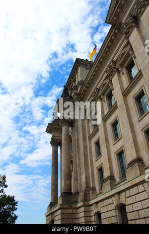 Reichstagsgebäude in Berlin, Deutschland Stockfoto