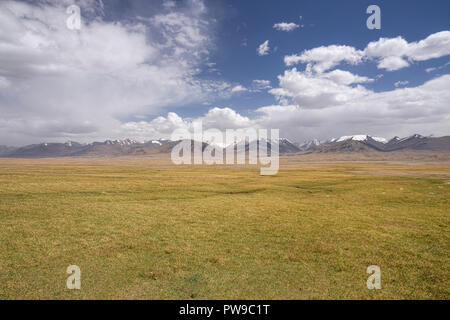 Afghanische große Pamir auf Trek von Keng Shiber Kara Jilga, Pamir, Gorno-Badakhshan, Tadschikistan. Stockfoto