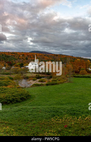 Schöne Kirche in Williston, Vermont Stockfoto