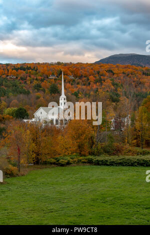 Schöne Kirche in Williston, Vermont Stockfoto