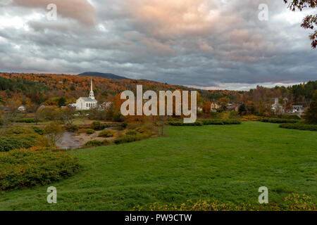 Schöne Kirche in Williston, Vermont Stockfoto