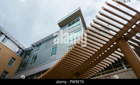 Modernes Wohnhaus an der Colorado School of Mines in Golden, Colorado Stockfoto