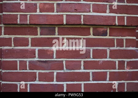 Hintergrund der neuen Red brick wall Stockfoto