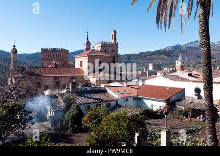 Real Monasterio de Guadalupe. Cáceres. Der Extremadura. España. Stockfoto