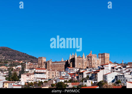 Real Monasterio de Guadalupe. Cáceres. Der Extremadura. España. Stockfoto