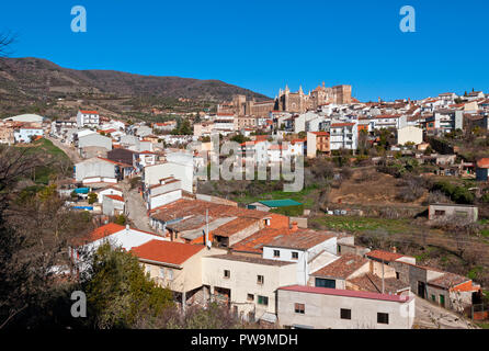 Real Monasterio de Guadalupe. Cáceres. Der Extremadura. España. Stockfoto