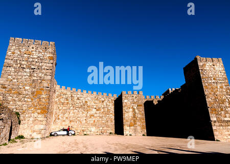 Castillo de Trujillo. Cáceres. Der Extremadura. España. Stockfoto