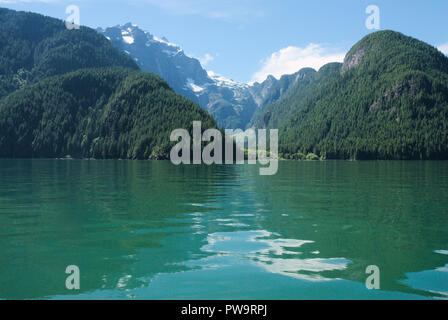 Glacier Bay am nördlichen Ende des Stave Lake in Mission, British Columbia, Kanada Stockfoto