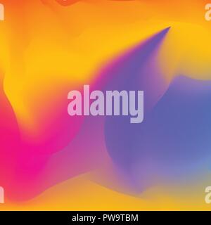 Abstract Creative Fluid bunte verschwommenen Hintergrund Stock Vektor