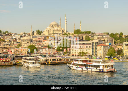 Stadtbild von Istanbul, Türkei Stockfoto