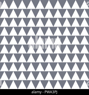 Hintergrund mit nahtlosem Dreiecksmuster Stockfoto
