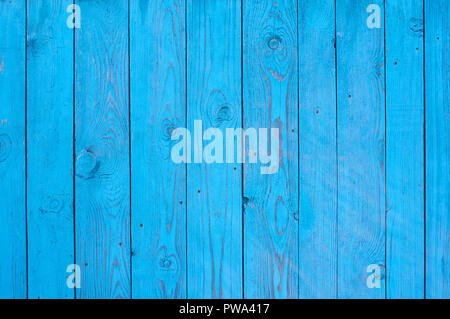 Alte bemalte Hellblau rustikalen Hintergrund. Zusammenfassung Hintergrund. Rustikale Holz Textur. Stockfoto