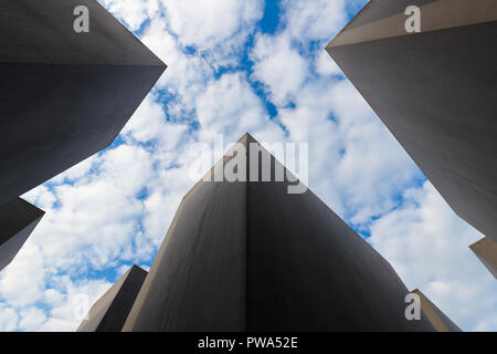 Denkmal für die ermordeten Juden Europas Stockfoto