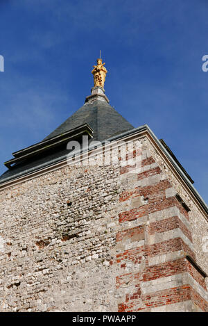 Chapelle Notre-Dame-du-Salut, Cap Fagnet, Fécamp, Normandie, Seine-Maritime, Frankreich, Europa Stockfoto