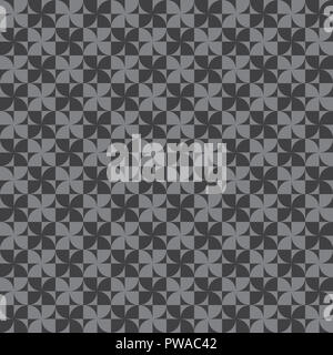 Nahtloses Blumenblatt quadratisches Muster im Vektorformat. Ideal für den Einsatz in Etiketten, Verpackungen und anderen Designanwendungen. Stockfoto