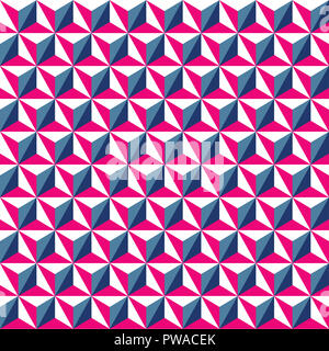 Nahtlose geometrische Dreieck Muster Hintergrund Tapete. Stockfoto