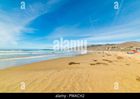 Golden Shore in Pismo Beach, Kalifornien Stockfoto