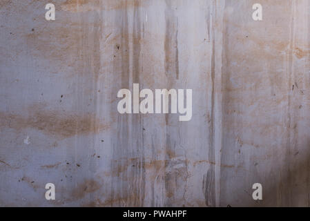 Grunge weiße Betonwand Hintergrund Stockfoto