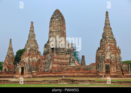 Ayutthaya ist die heilige Stadt von Thailand gegründet von König-thong in 1351. Stockfoto