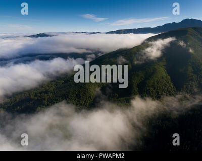 Berge in der Pico das Pedras, Santana, Madeira, Portugal Stockfoto