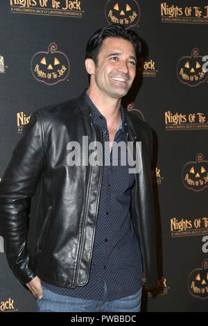 Calabasas, CA. 10 Okt, 2018. Gilles Marini in der Ankunftshalle für Nächte Der Jack Halloween Aktivierung Launch Party, King Gillette Ranch, Calabasas, CA, 10. Oktober 2018. Credit: Priscilla Grant/Everett Collection/Alamy leben Nachrichten Stockfoto